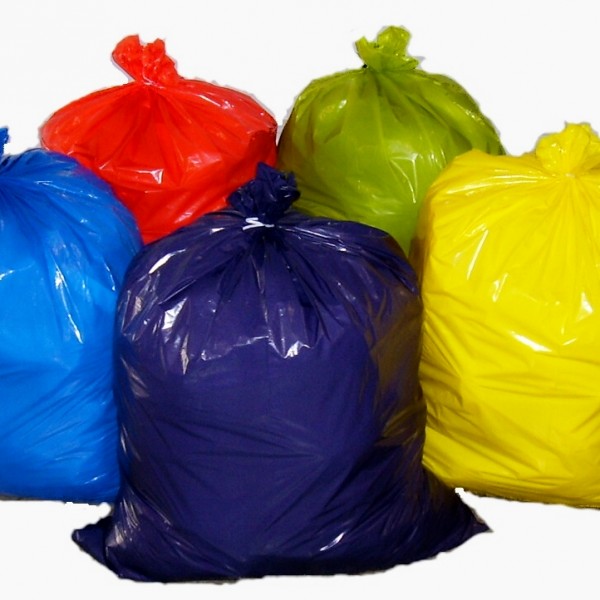 Garbage Bags Strength Colored
